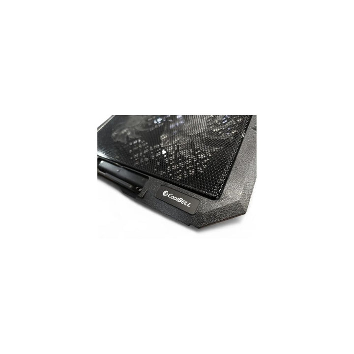 Rear view of CoolBELL CB-3X showing USB power interface cable and lightweight frame