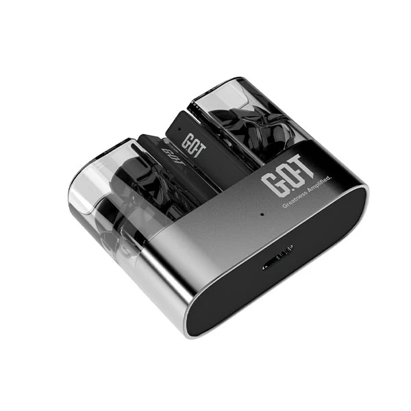 GOAT GEN GPOD ELITE earbuds showing IPX4 splash resistance in outdoor setup