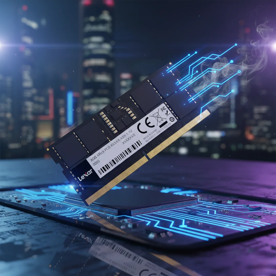Lexar-16GB-DDR5-5600MHz-SODIMM-Laptop-RAM-Module