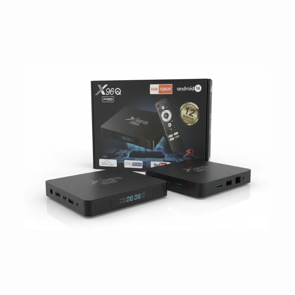 X96Q Pro Android box with lifetime free IPTV channel access
