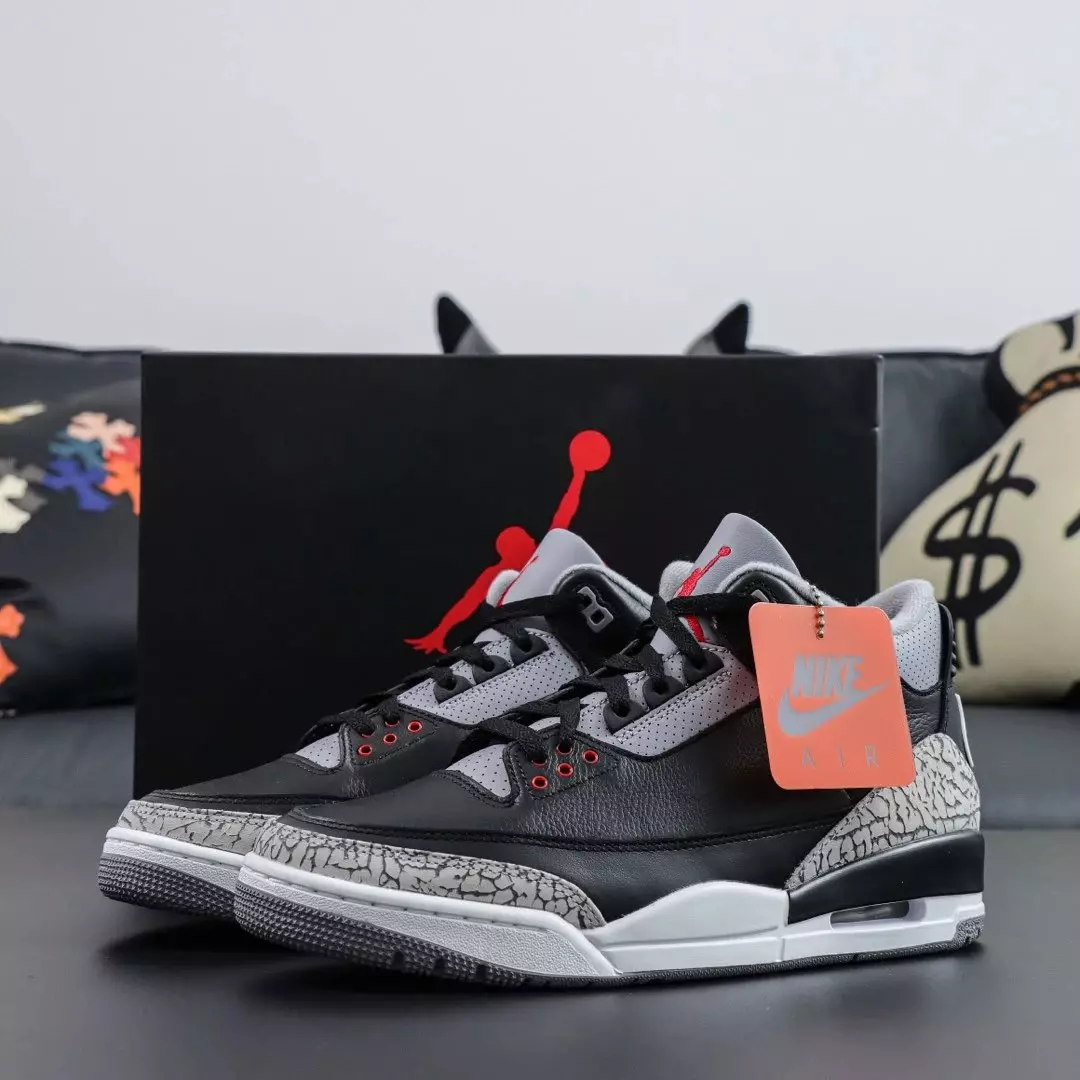 Jordan 3 Retro OG Black Cement (2024)