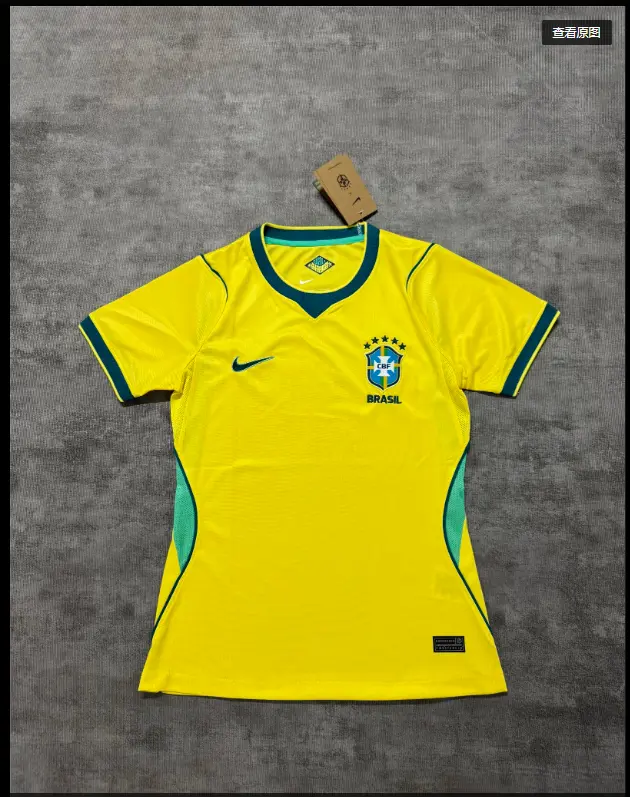 Camiseta Brasil Local Mujer 2026