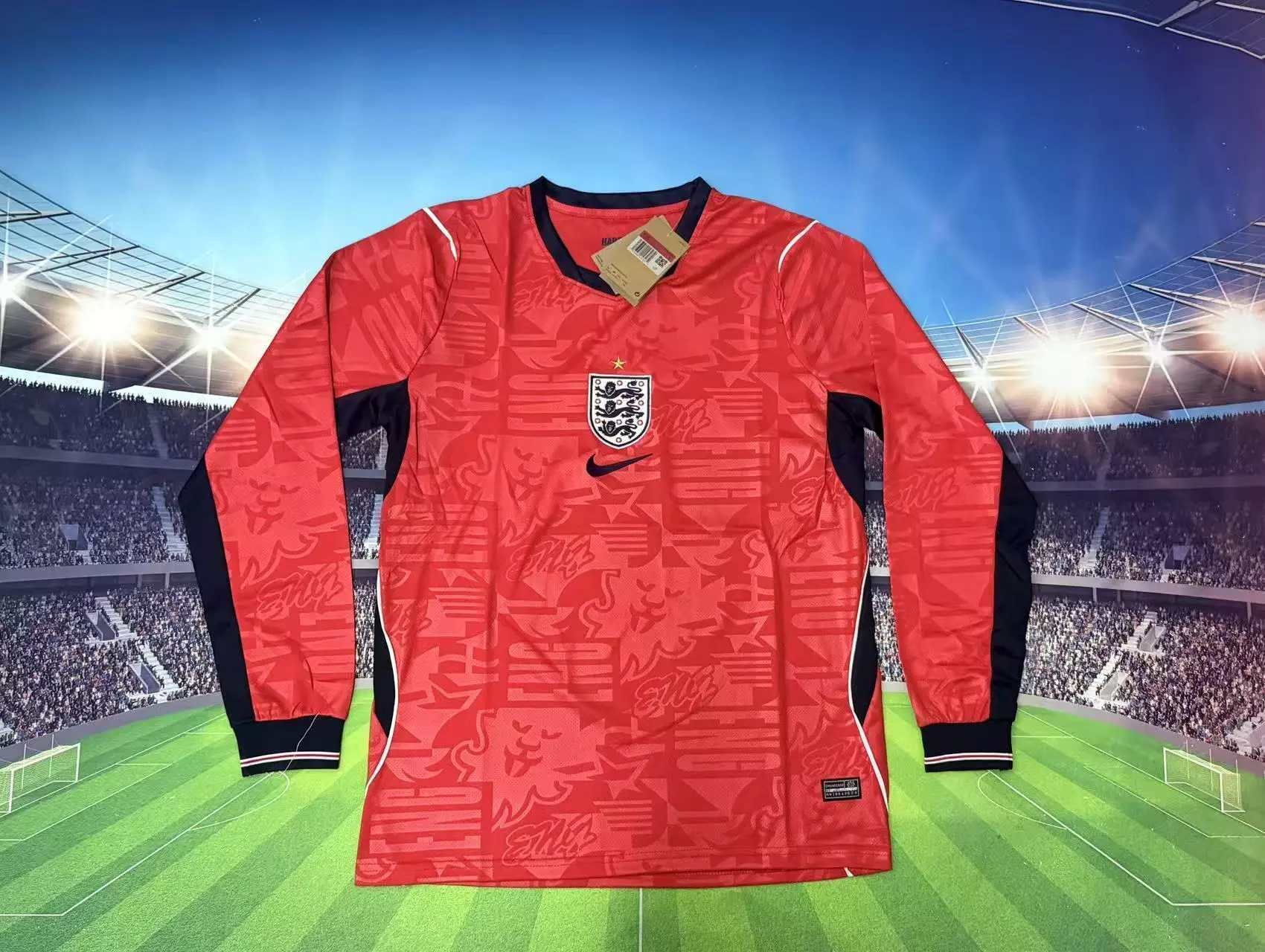 Camiseta Inglaterra Visita Manga Larga 2026