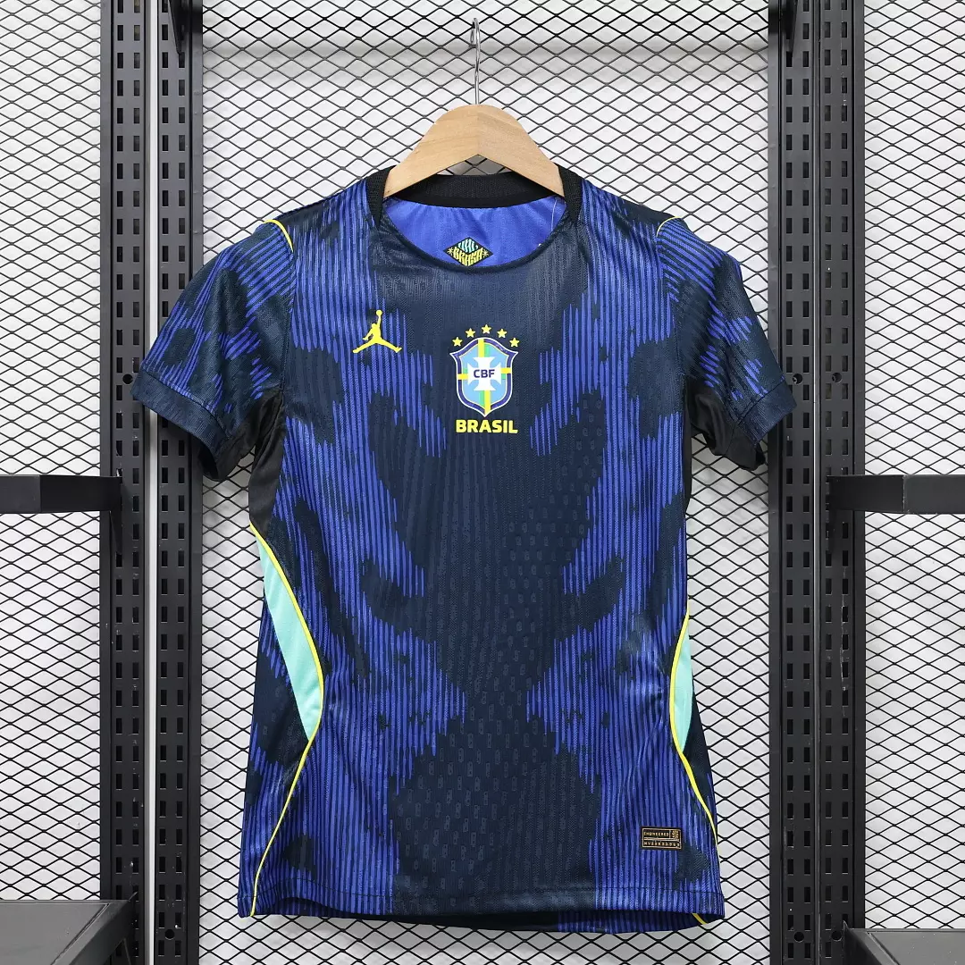 Camiseta Brasil Visita Mujer 2026 - Versión Jugador