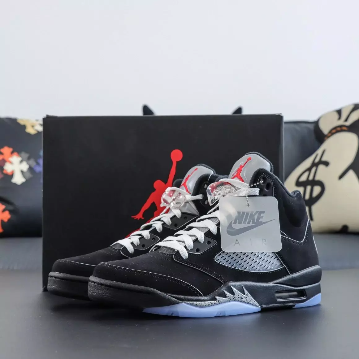 Jordan 5 Black Metallic Reimagined  Retro OG