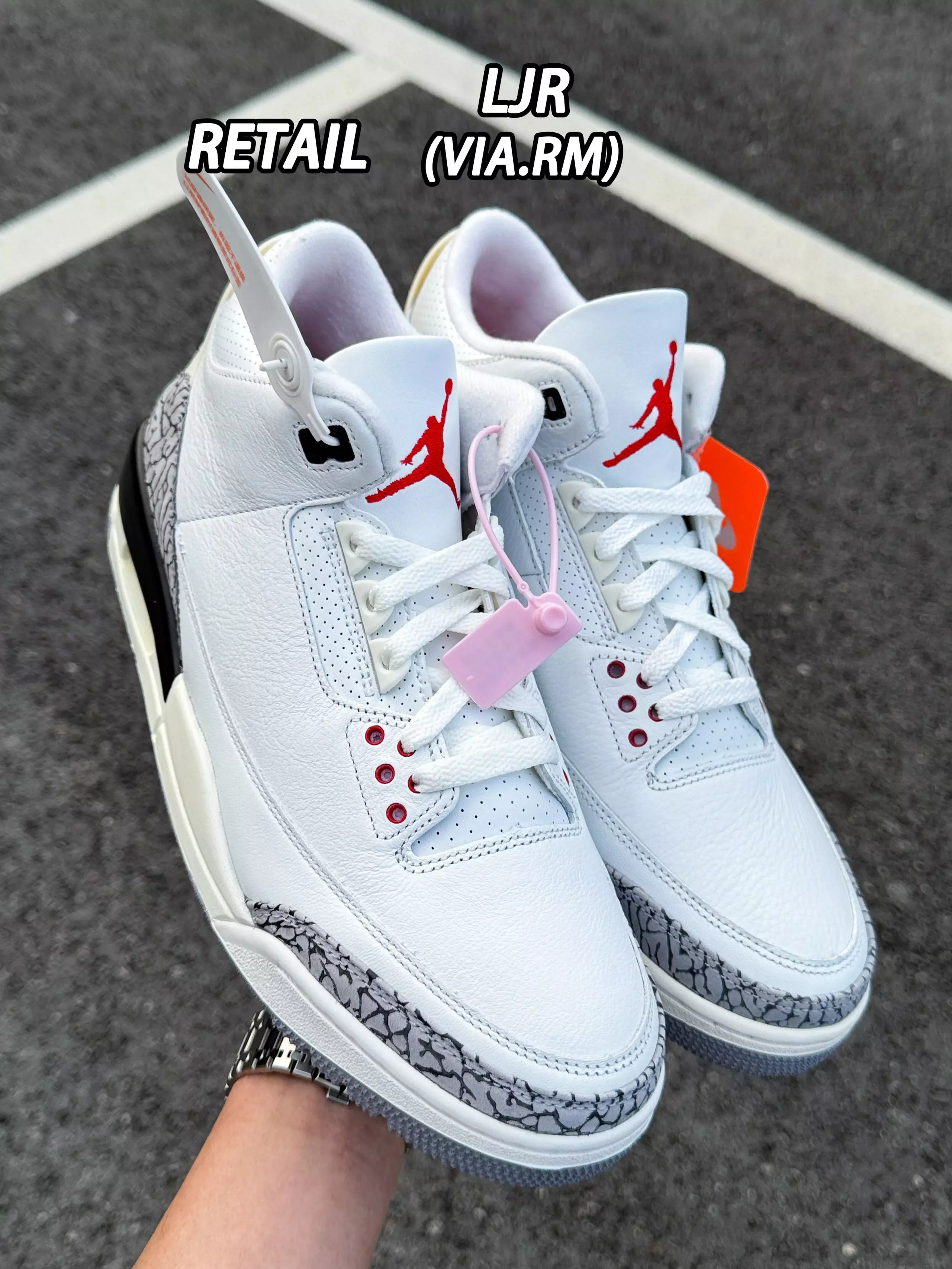 Jordan 3 Retro White Cement Reimagined