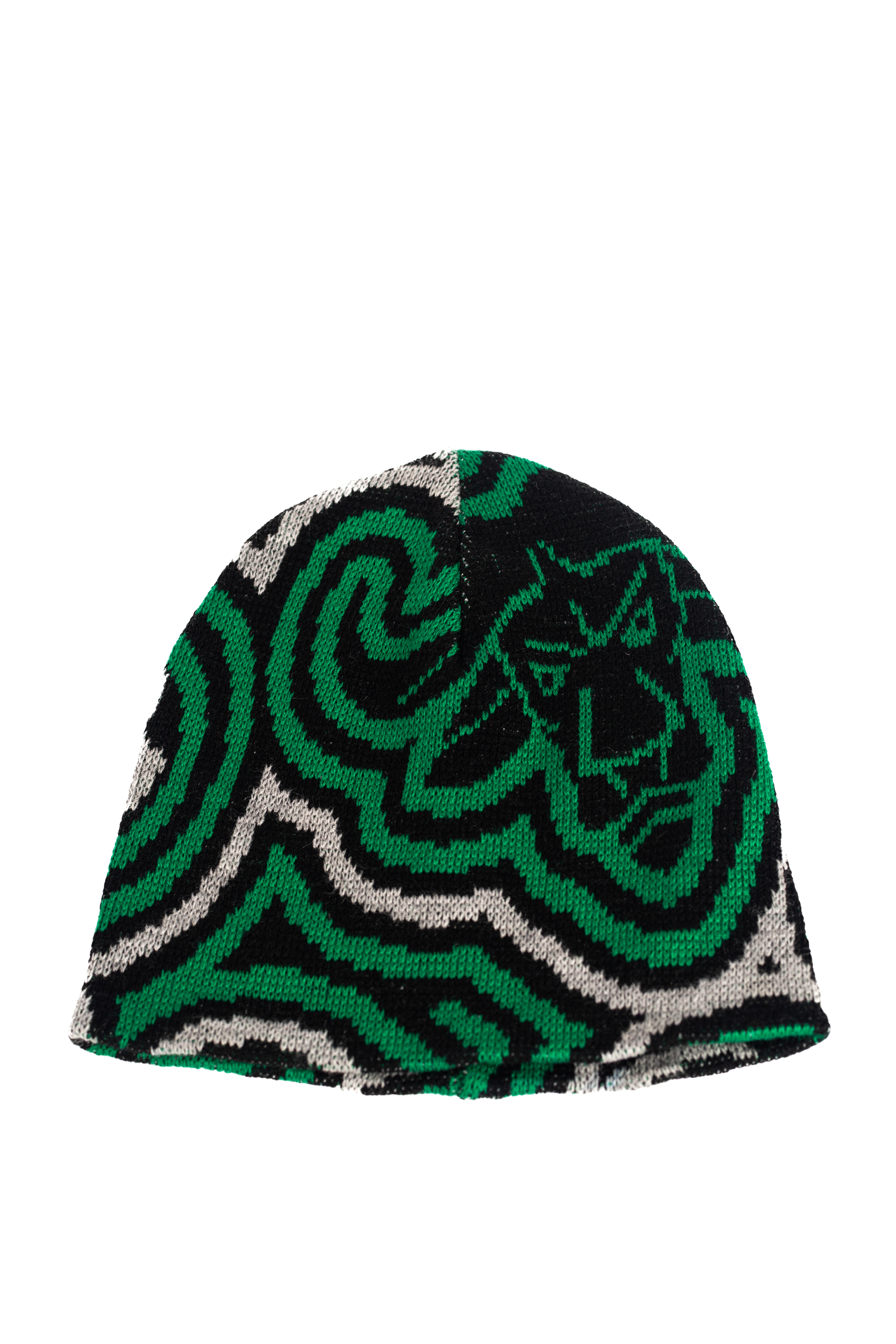 Sqo x Linare Skull beanie view 2