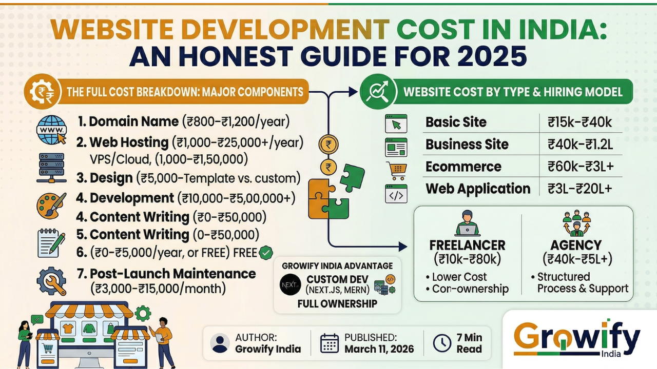 How Much Does a Website Cost in India? (2025 Honest Breakdown ...