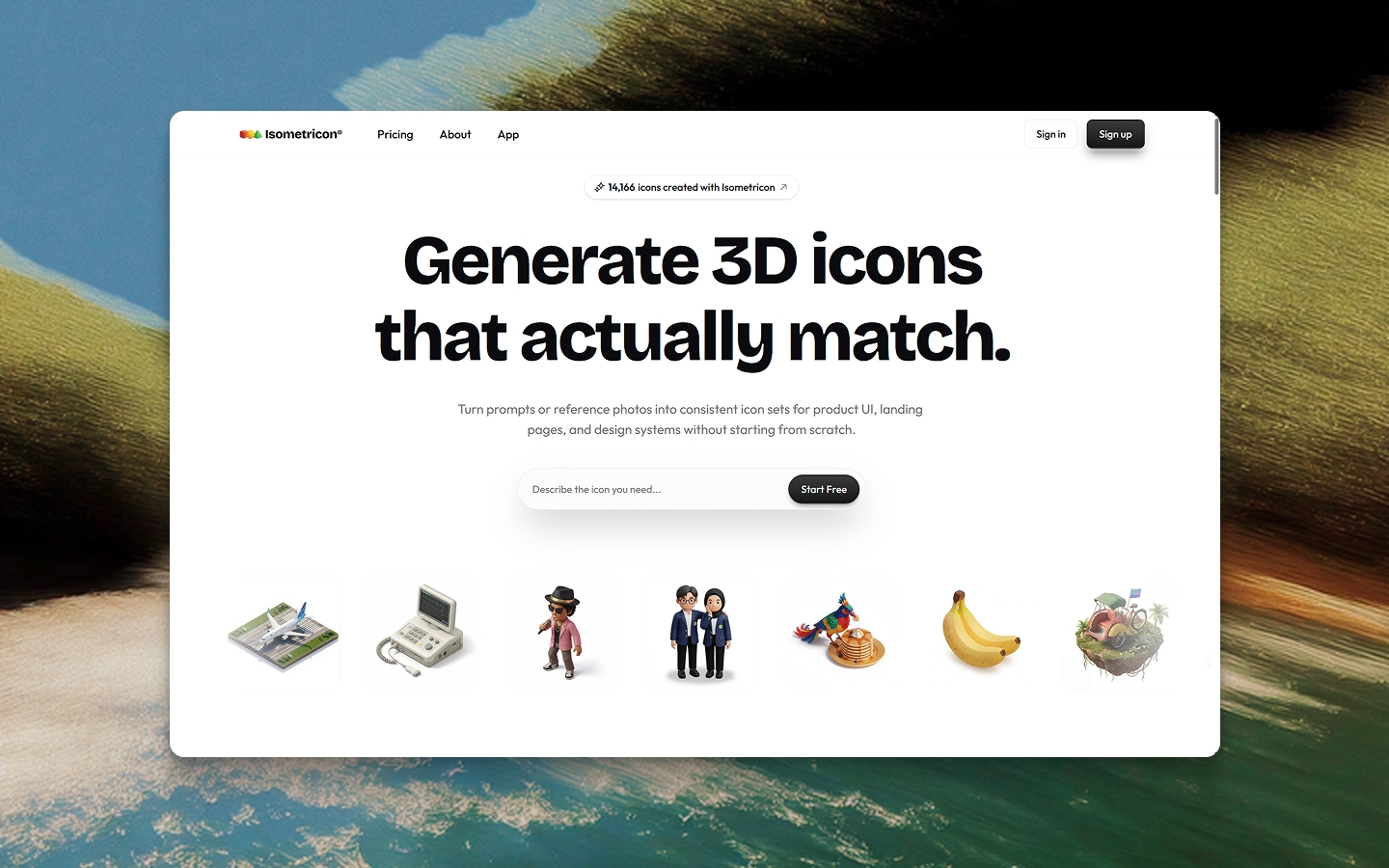 Isometricon — AI Isometric Icon Studio