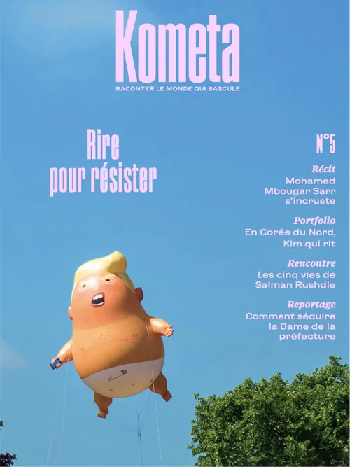 Couverture du cinquième numéro de la revue Kometa