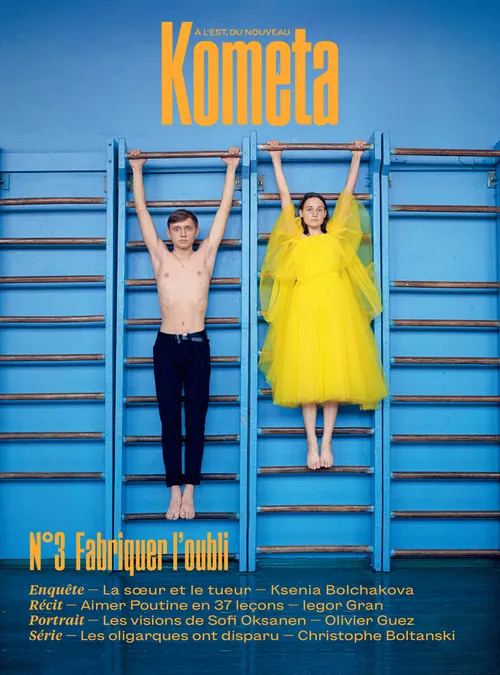 Couverture du troisième numéro de la revue Kometa