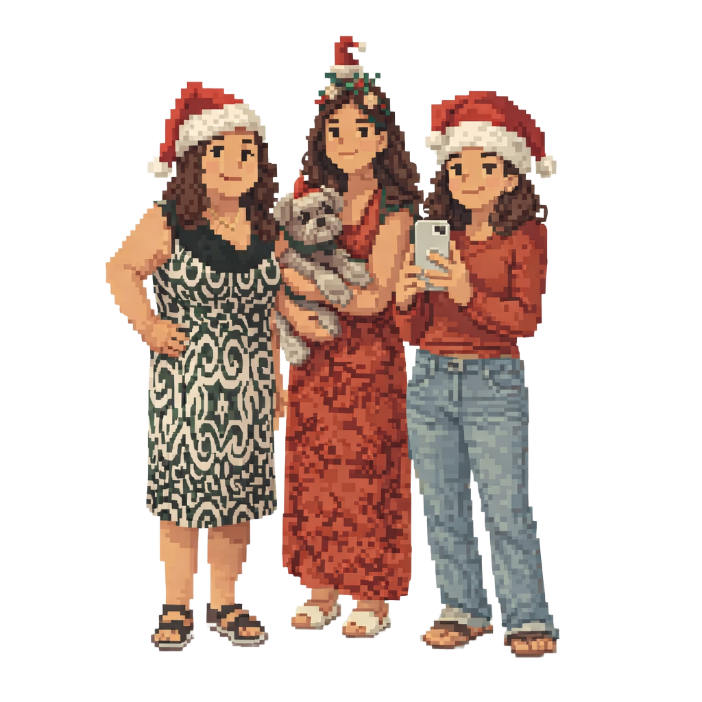 Jenny, Andrea, Ruby y Bigo