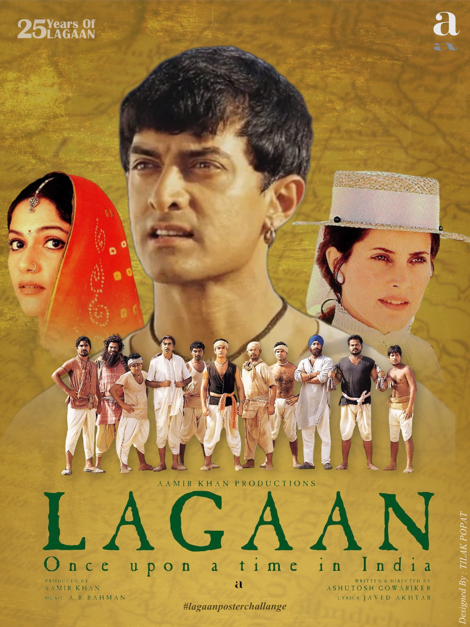 #LagaanPosterChallenge (Portrait)