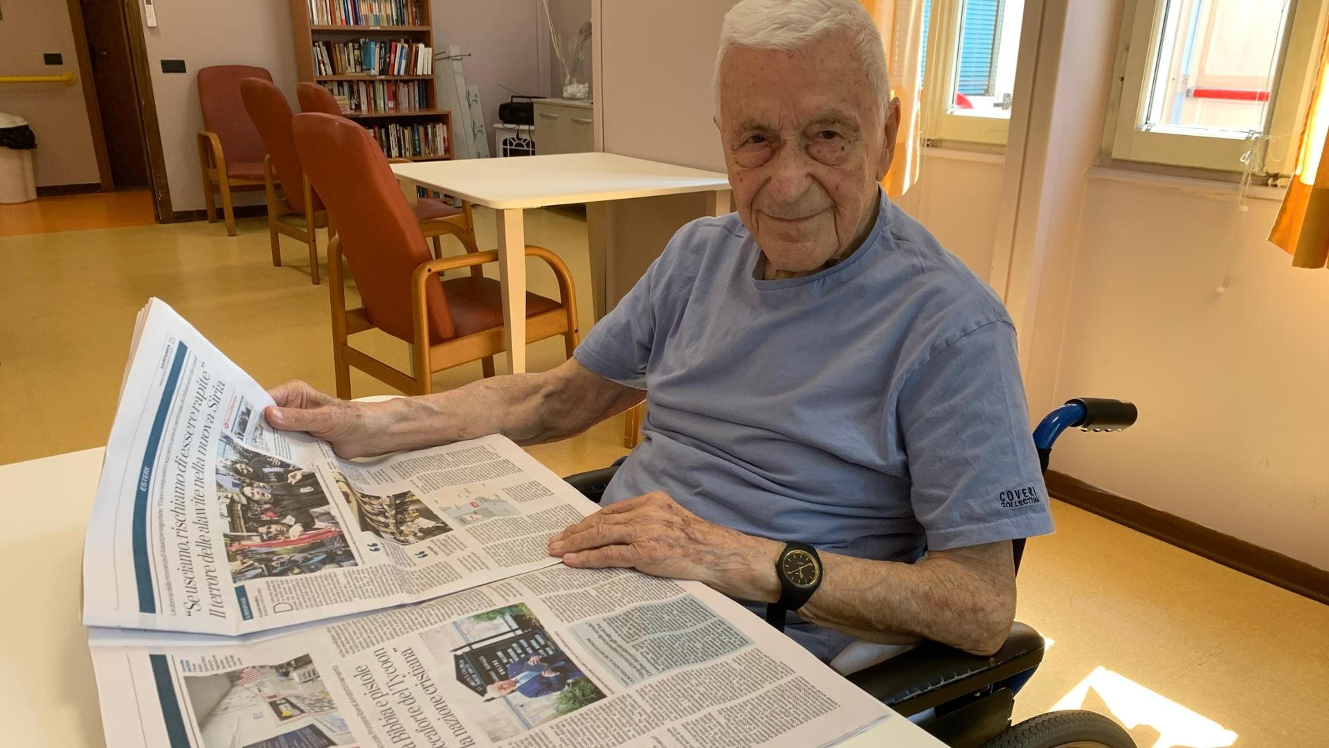 Centenario partigiano Gatto: «Ho paura oggi, non allora. Il mondo non è quello che sognavamo»