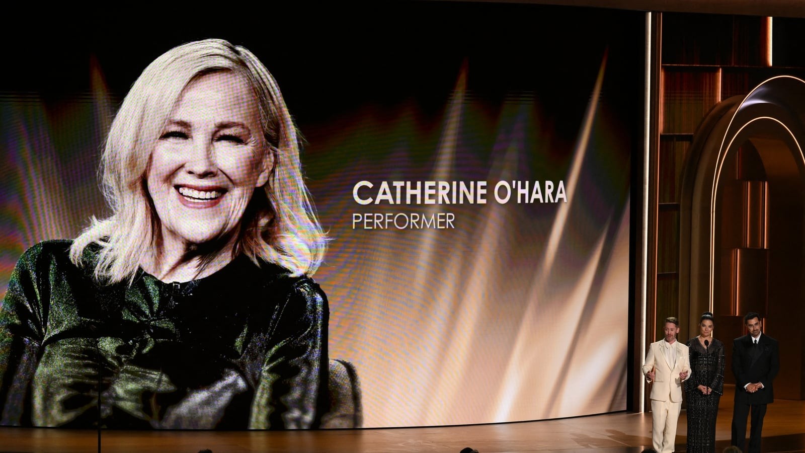 Catherine O'Hara remembered by on-screen children at Emmys
