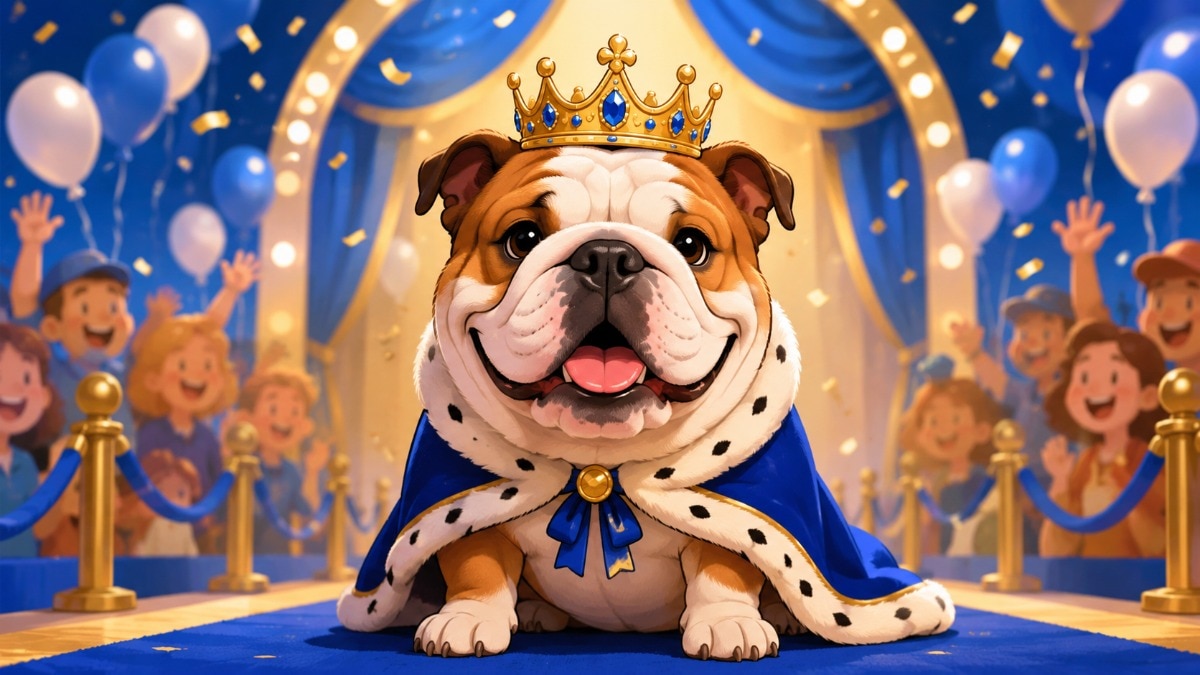 Iowa Falls Bulldog Flora Wins Drake's Beautiful Bulldog Crown