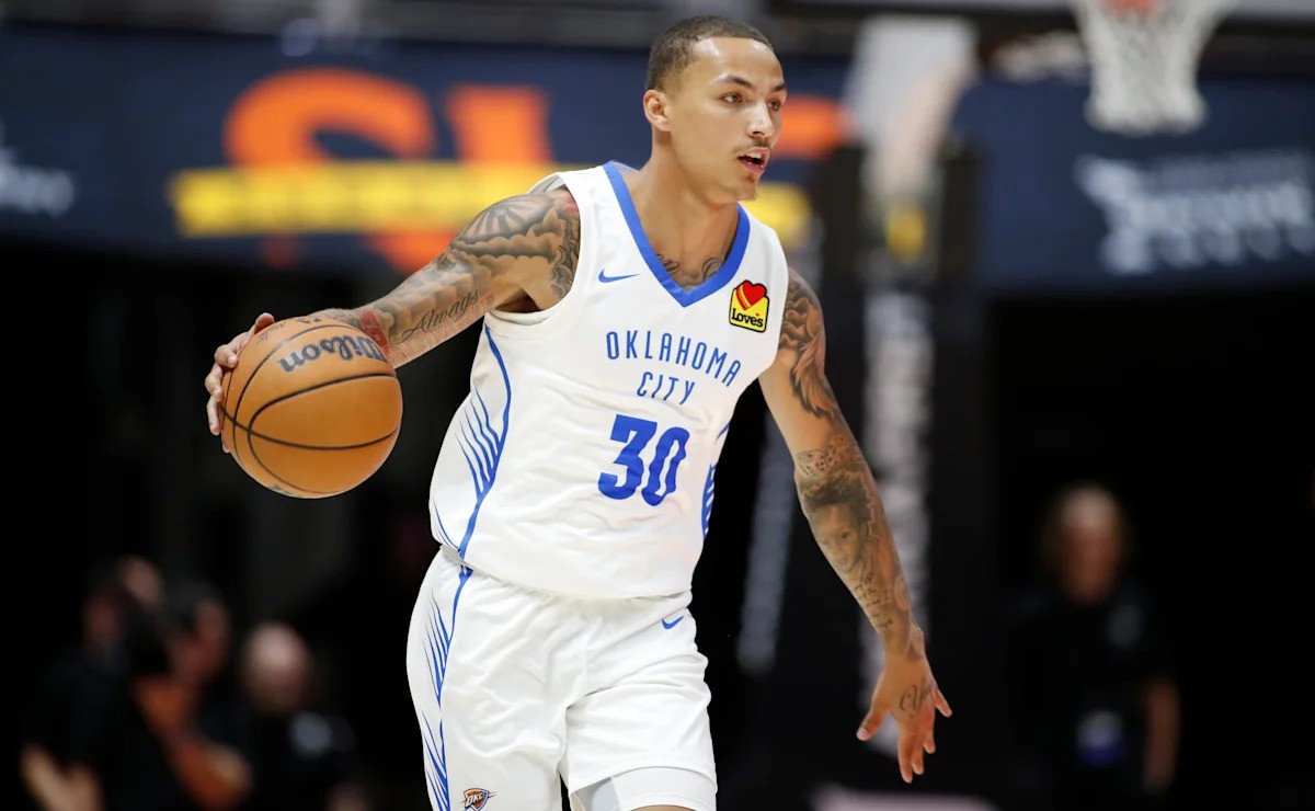 Iowa's Josh Dix Shines in Thunder's Summer League Loss to Jazz