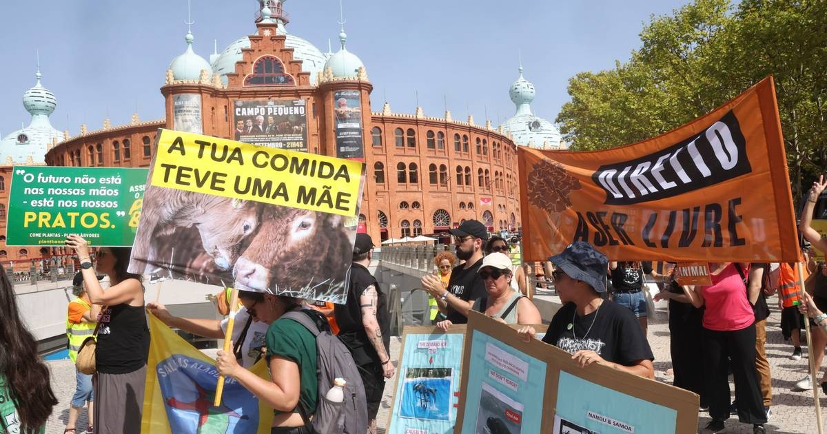 Marcha em Lisboa exige direitos para todos os animais: “Se tivessem de matar o que comem, não o fariam”