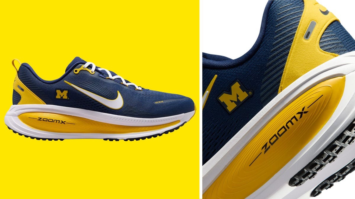Iowa faces Michigan in Ann Arbor as Nike drops new Wolverines Vomero 18 shoes