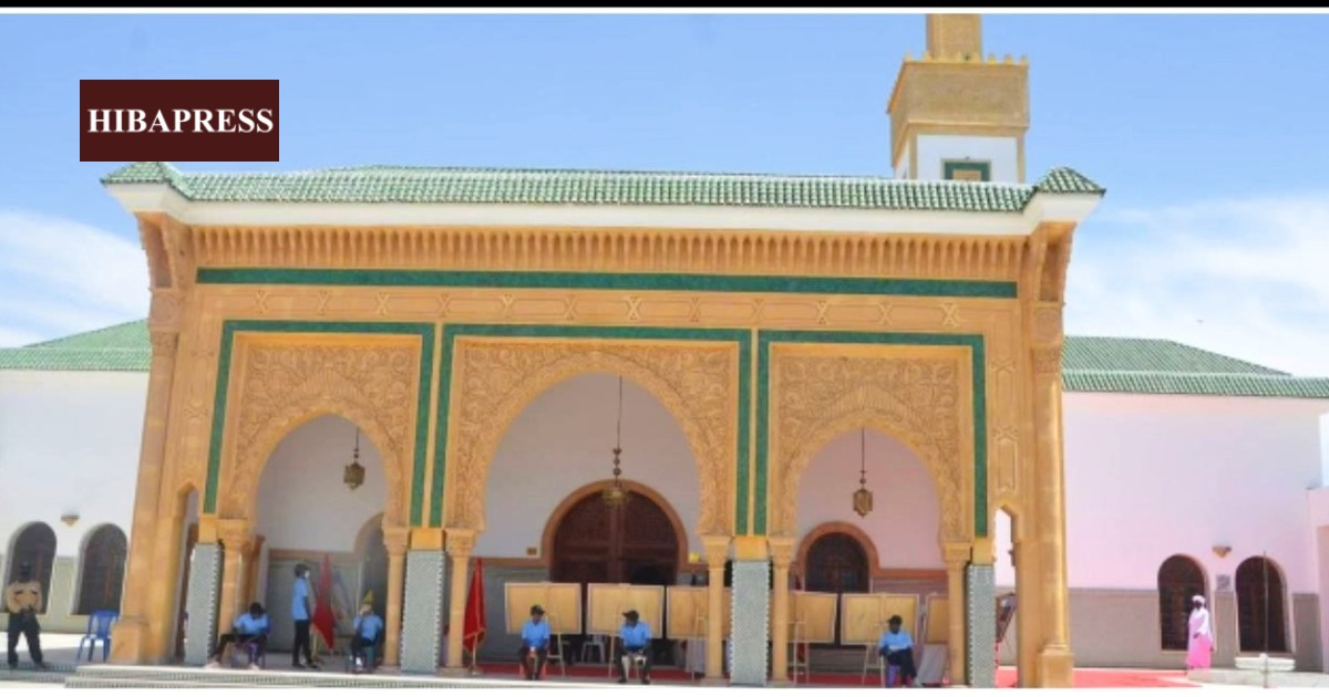 Sa Majesté inaugure la Mosquée Mohammed VI à N'Djamena
