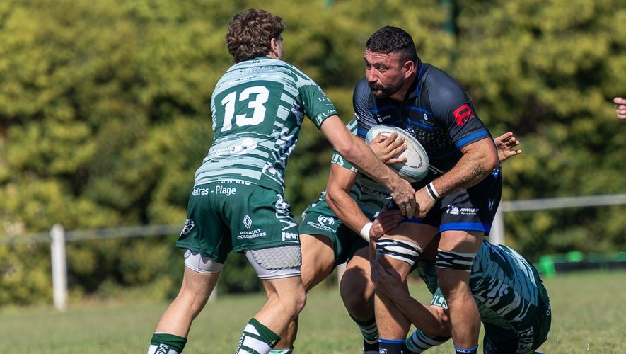Rugby dans l’Aude : Olonzac mord la poussière, mais garde la tête haute face à Vendres-Lespignan