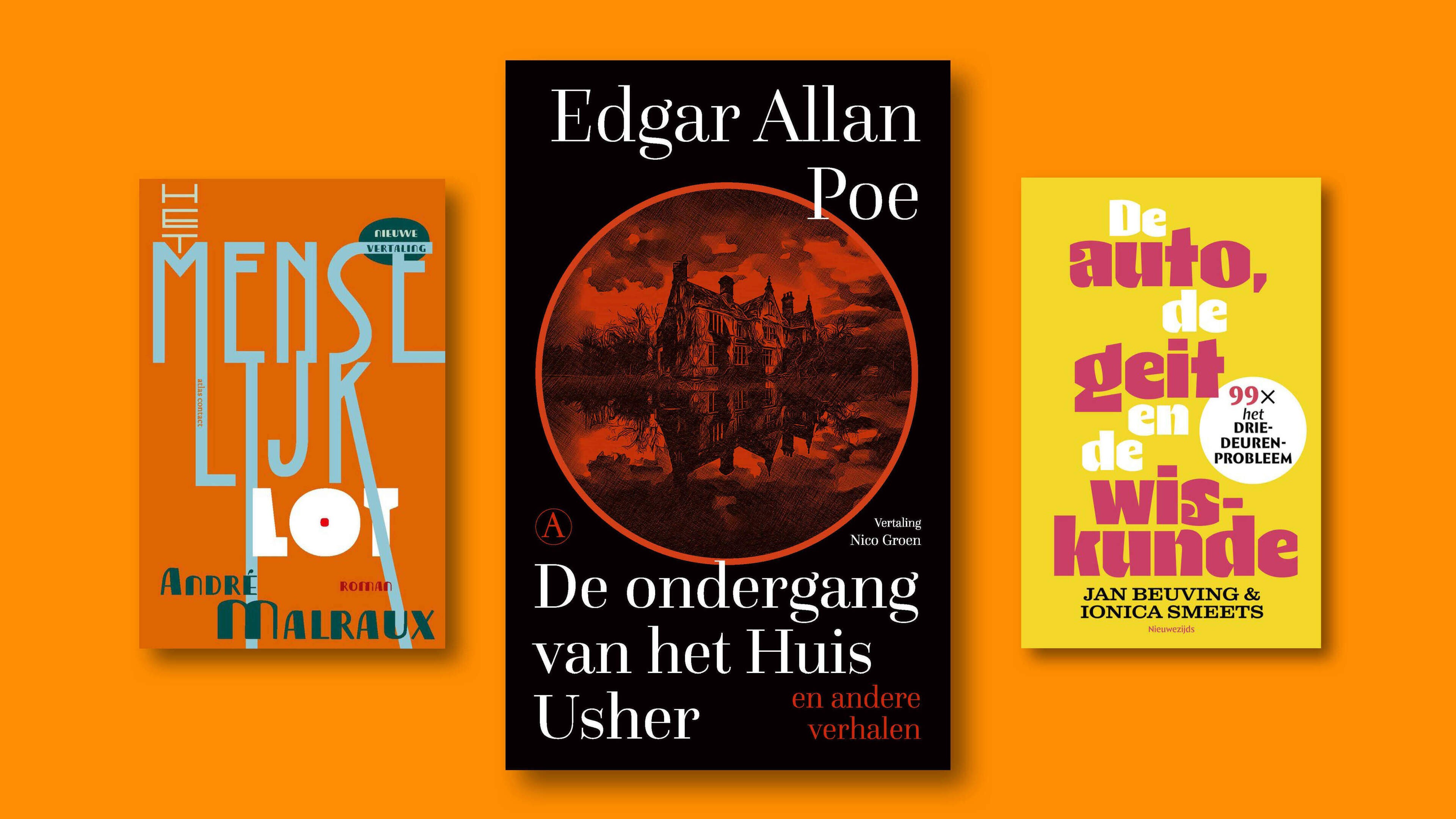 Drie boeken die taal en wiskunde vrolijk maken: van Malraux tot Poe