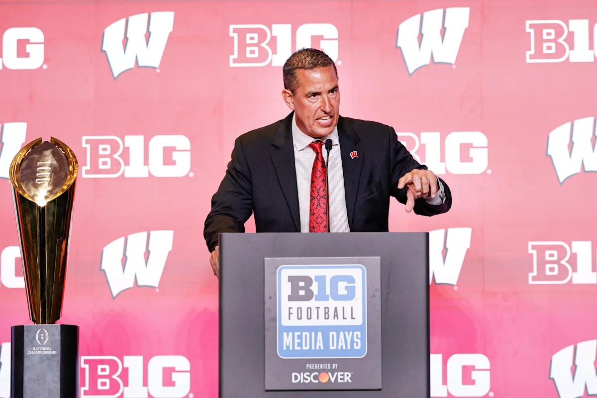 Wisconsin coach Luke Fickell admits he's on the 'hot seat' as Badgers face make-or-break season