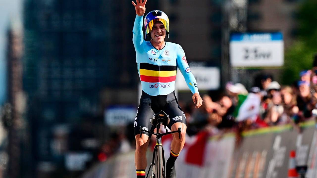 Remco Evenepoel, leyenda eterna de la contrarreloj: cuarto título mundial consecutivo en Montreal