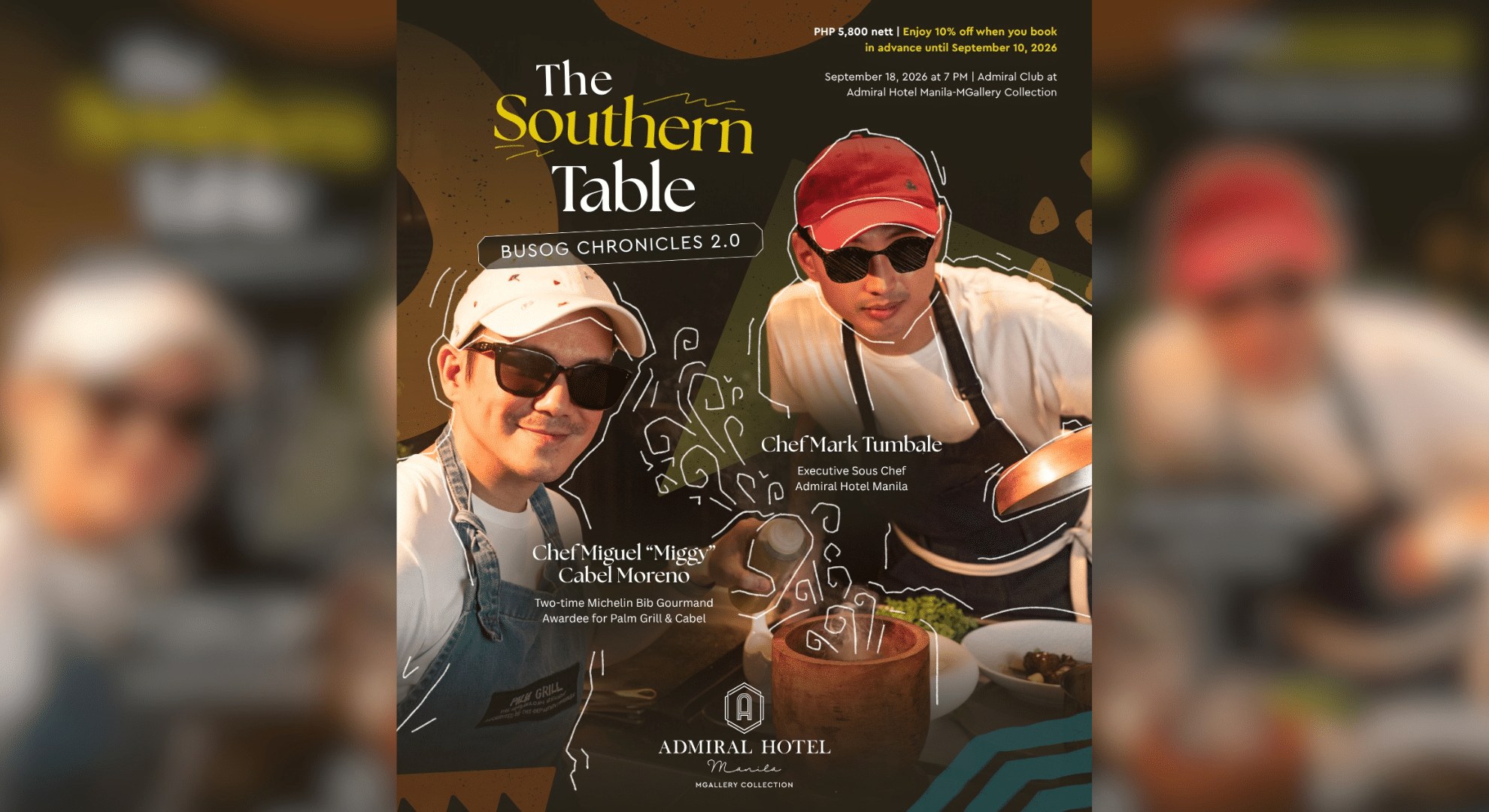 Southern flavors take center stage at Admiral Hotel's Busog Chronicles 2.0