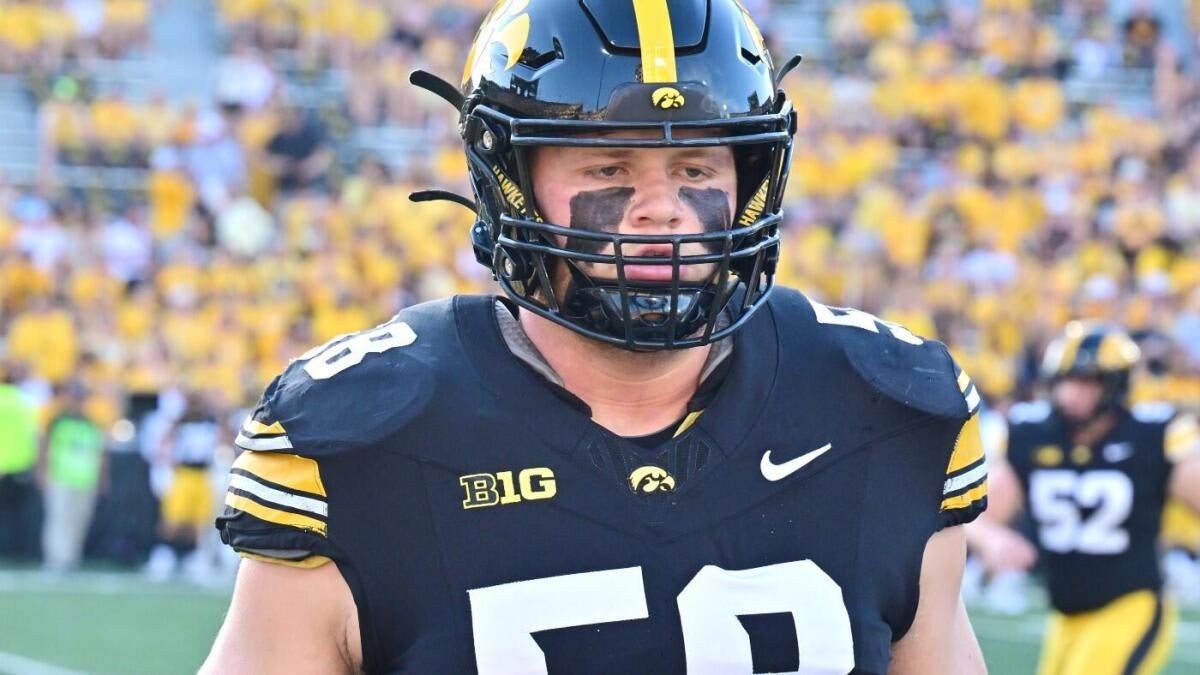 Iowa's Kade Pieper Ranked Top NFL Draft Prospect at Interior Offensive Line