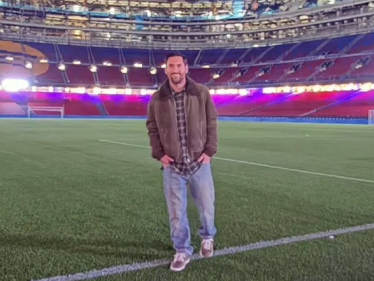 Messi regresa a su casa: la travesura nocturna en el Camp Nou