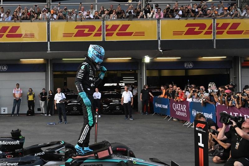 Russell's Perfect Lap in Baku: A Masterclass of Speed and Nerve on the Streets of Azerbaijan