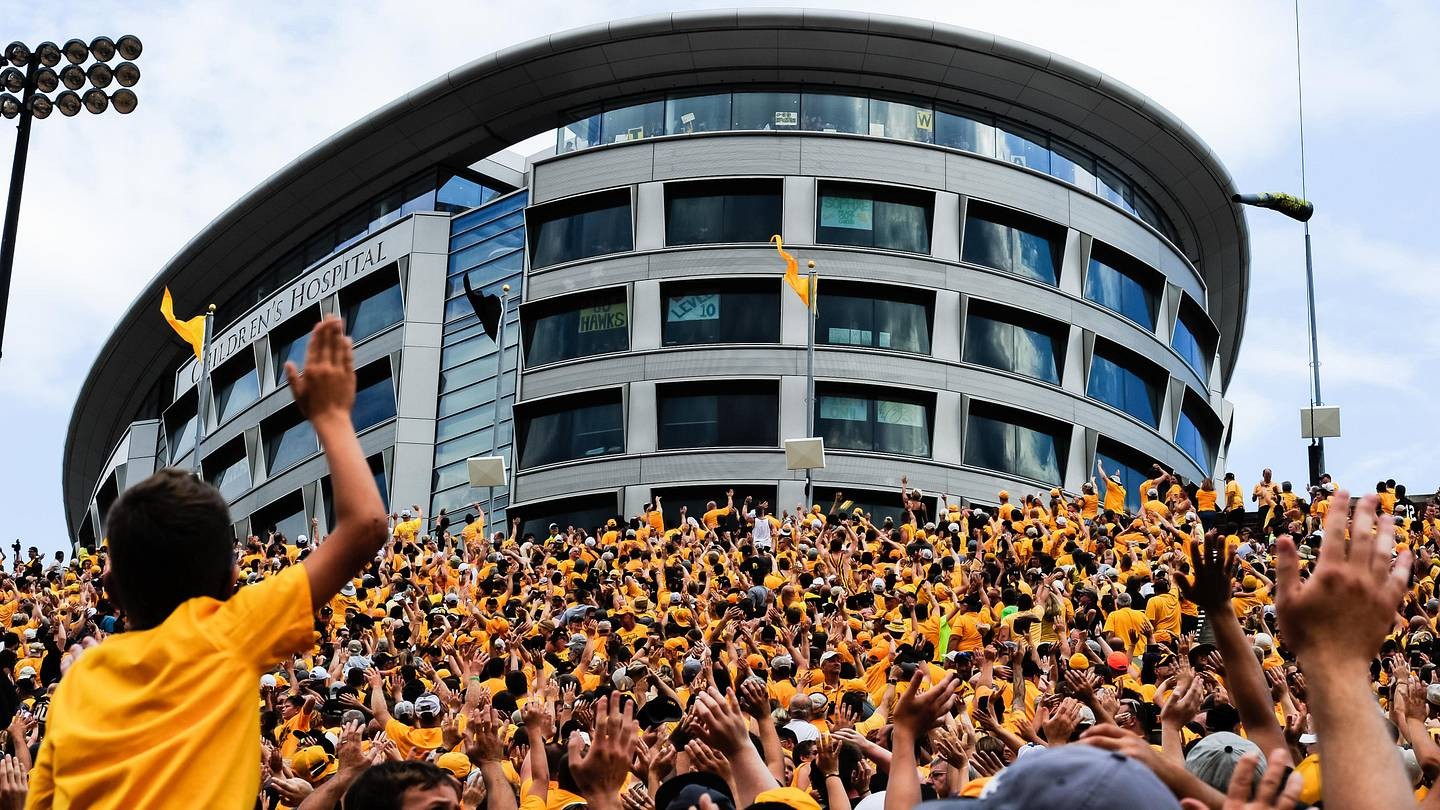 Which Brand Belongs on the Iowa Hawkeyes Jersey Patch?