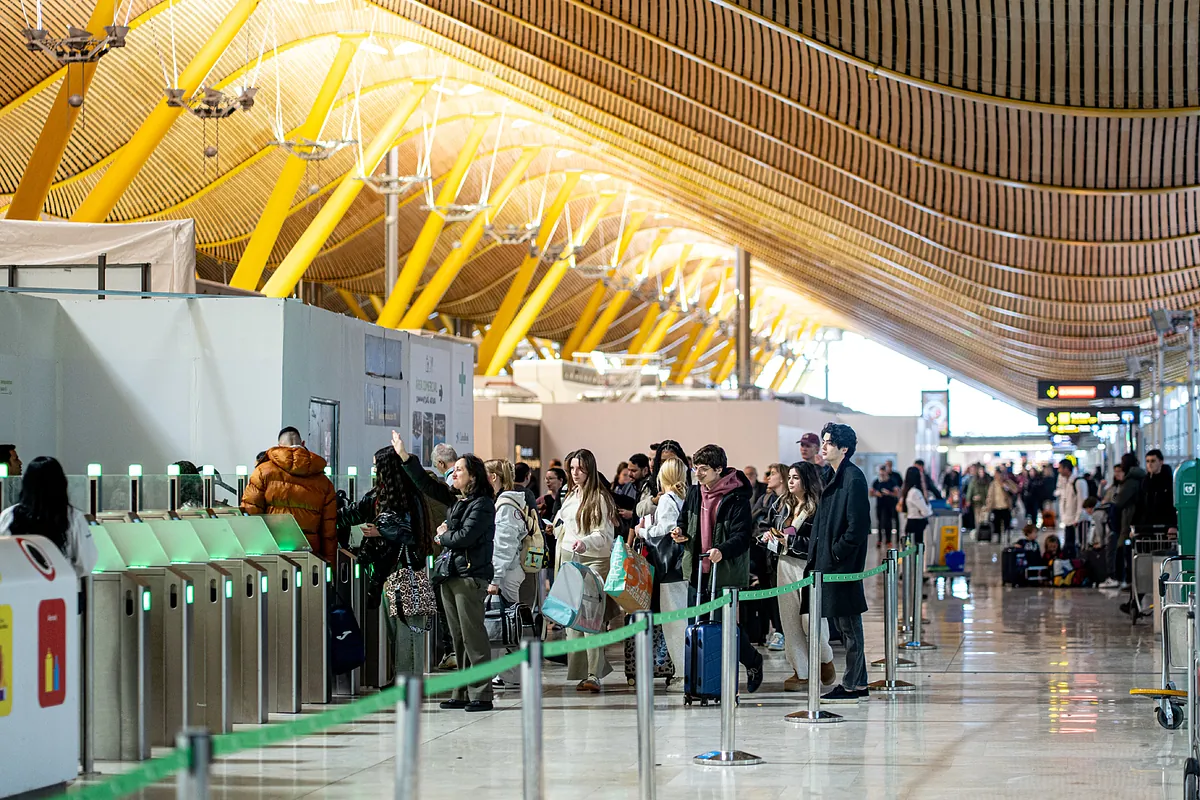 Madrid-Barajas se acerca al aeropuerto de Ámsterdam en tráfico