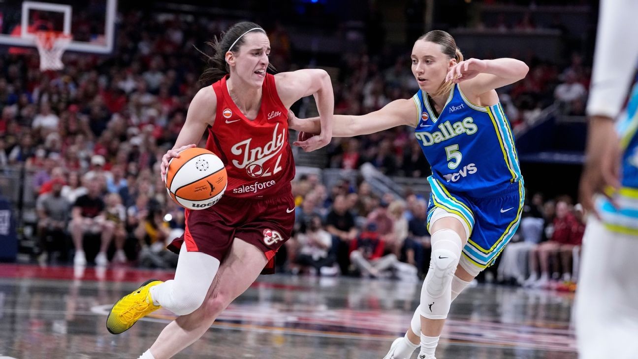 Caitlin Clark outduels Paige Bueckers as Fever top Wings in showdown of No. 1 picks