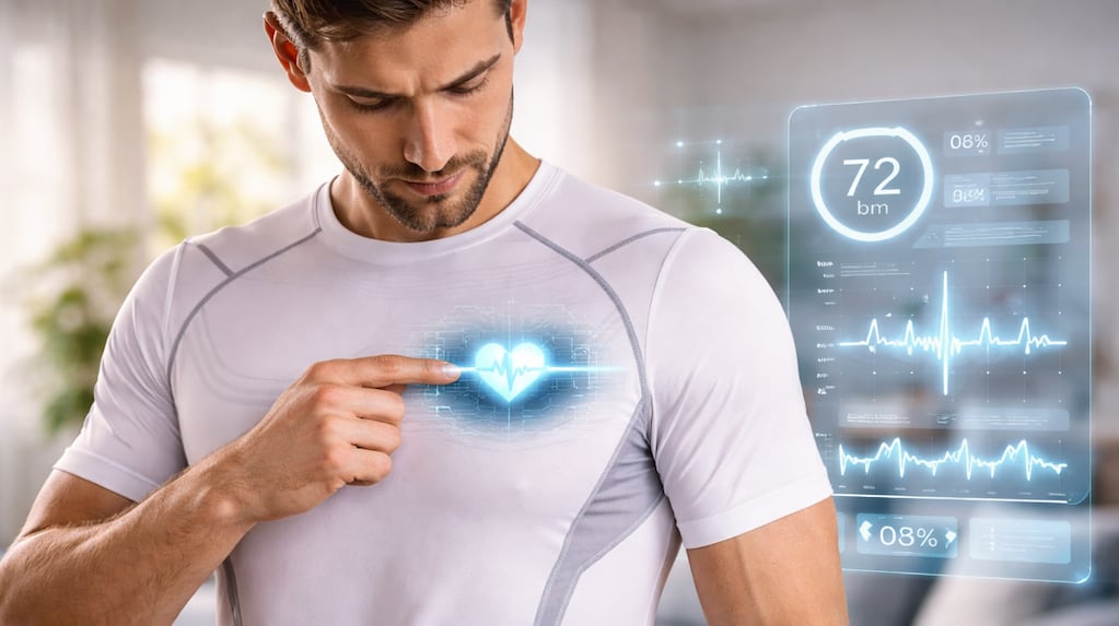 Innovación británica: remera con IA detecta cardiopatías
