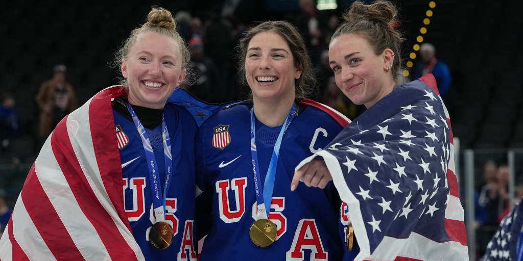 Trump's 'Distasteful' Hockey Joke Overshadows Women's Gold