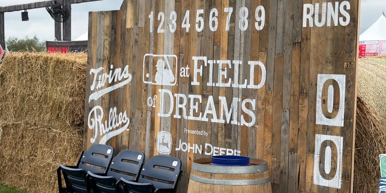 Phillies Bring MLB Field of Dreams Magic to Iowa's Cornfields