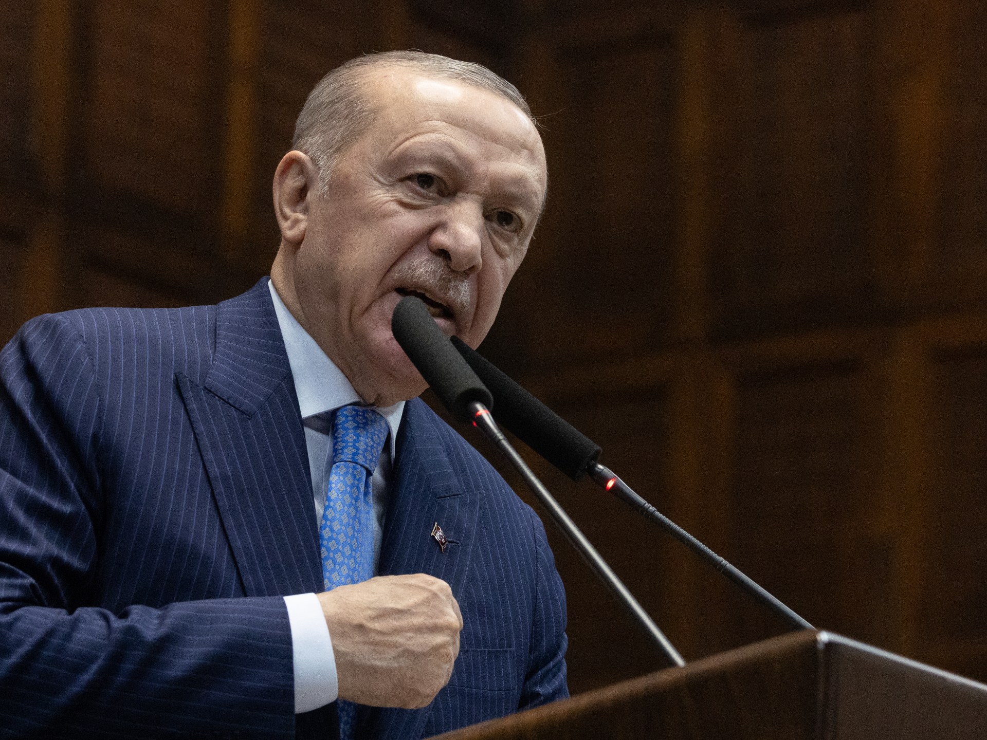 أردوغان يرسم خطوطا حمراء جديدة في وجه التوسع الصهيوني