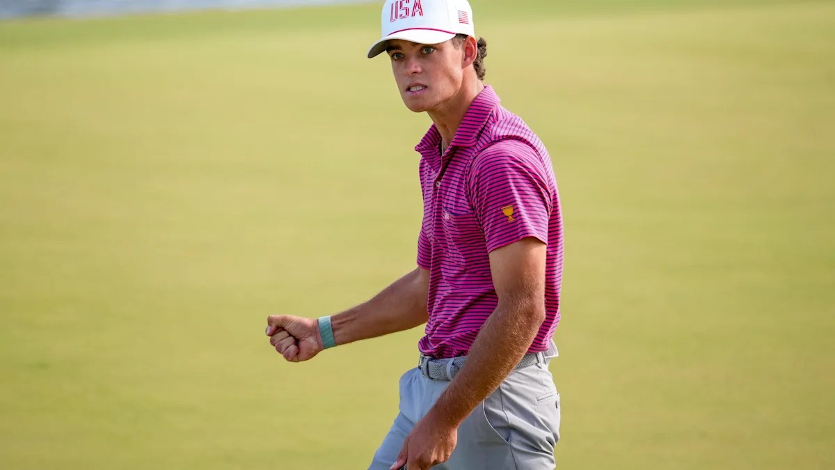 21-Year-Old Jackson Koivun Shines in Presidents Cup Debut as U.S. Rallies for Victory