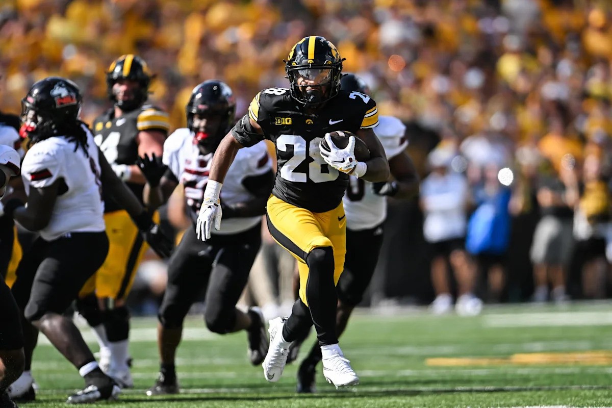 Iowa Football Dominates Northern Illinois 40-0: Brown Shines, Moulton Explodes in Hawkeye Rout