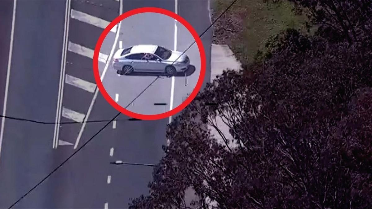 Queensland crime spree ends with shot fired at police helicopter