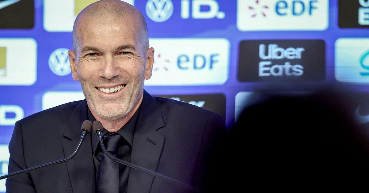 Zidane tar över franska landslaget med ny generation