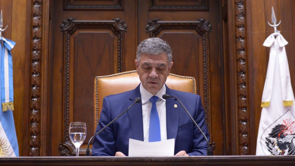 Jorge Macri inaugura sesiones con agenda de orden y alivio fiscal