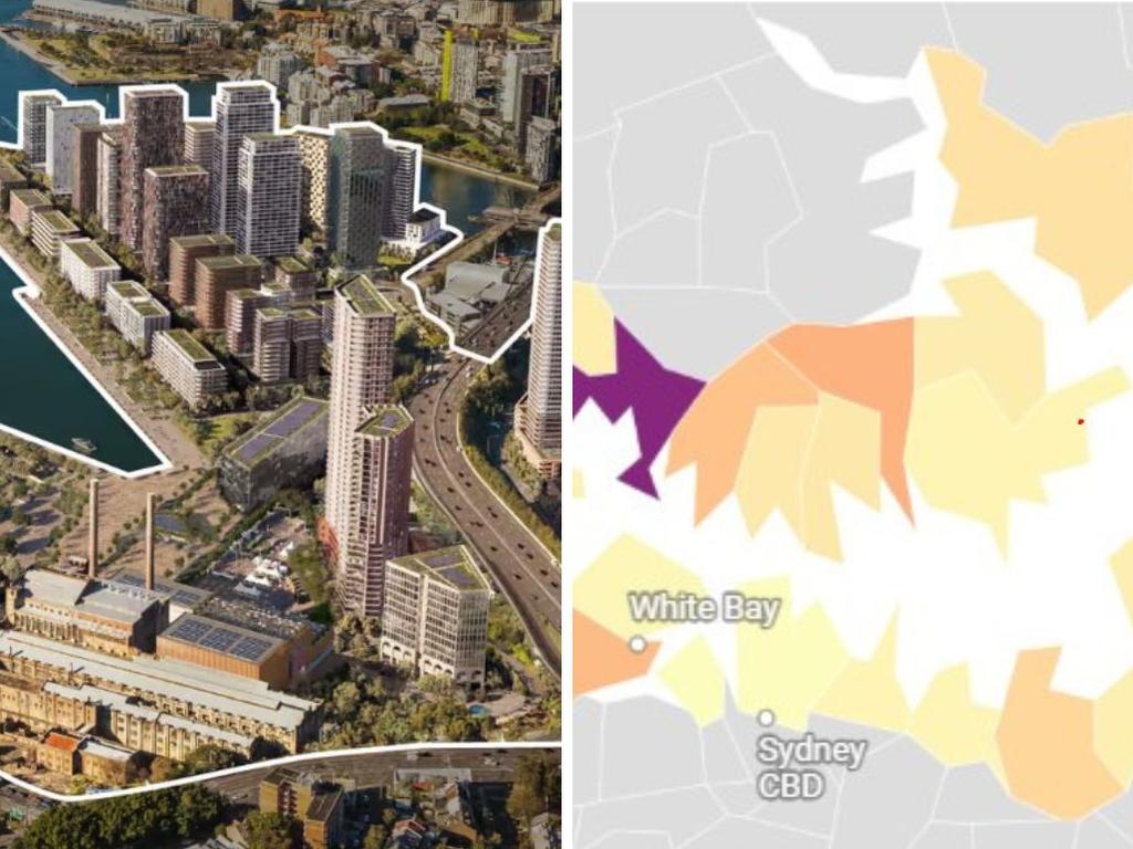 Sydney's Bays West to Create New Suburb Larger Than Regional Towns