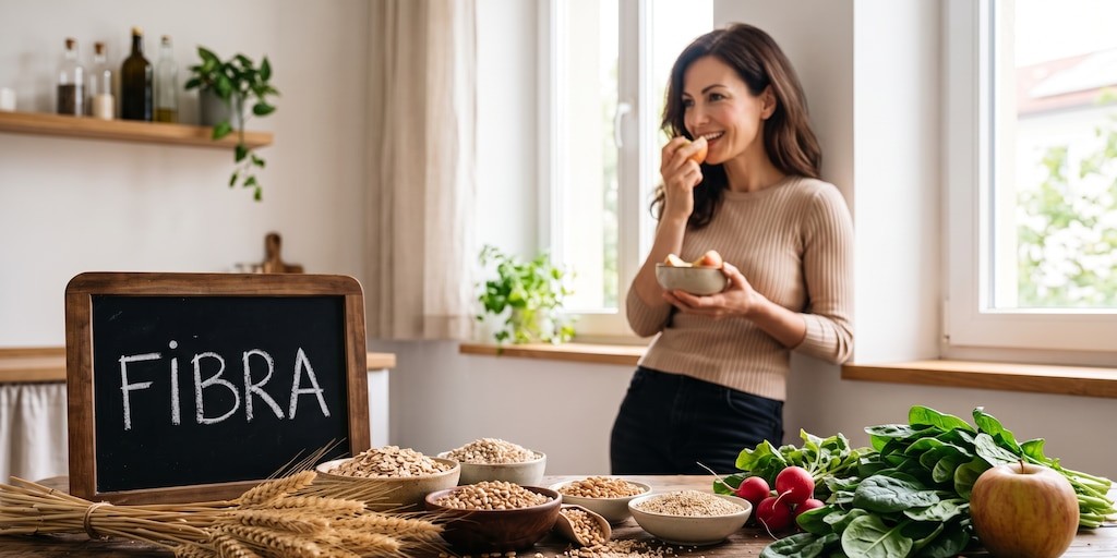 Fibra después de los 40: la cantidad exacta que necesitas para prevenir enfermedades crónicas