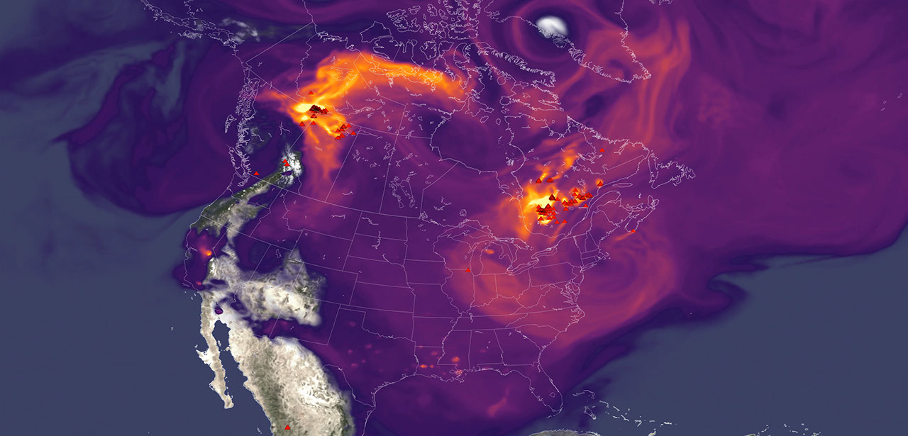 NASA Study: Wildfire Smoke Erases Midwest Ozone Gains