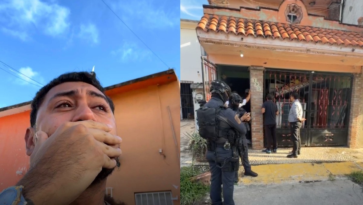El Paponas llora en vivo: le embargaron la casa de sus papás en Veracruz y denuncia un fraude