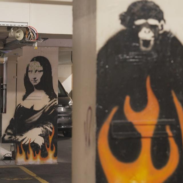 Banksy dans l'ambassade suisse : un trésor artistique unique
