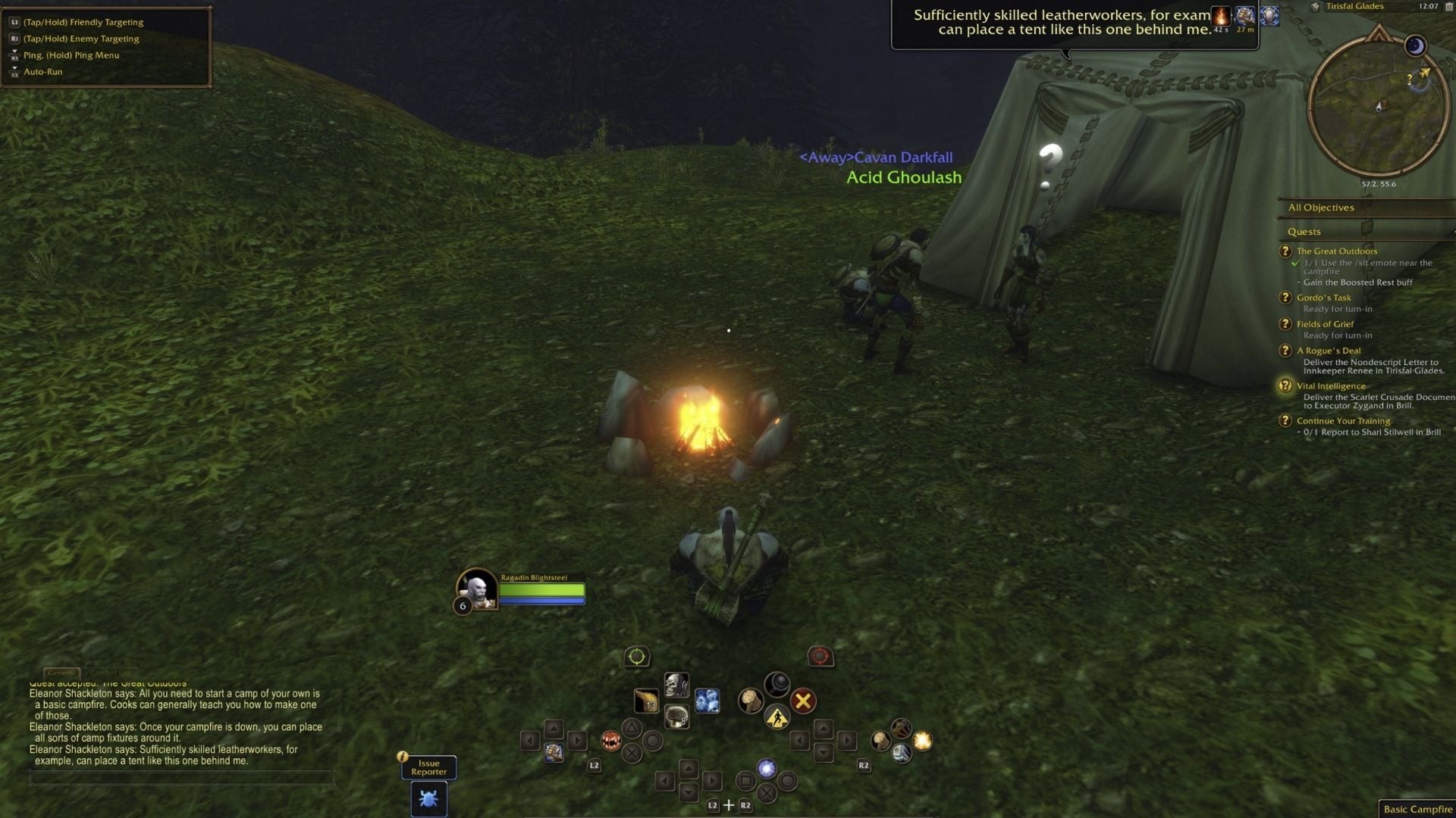 WoW Forever Beta: Camping Guide and Profession Buffs